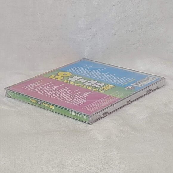 50 Bestest Kids Songs CD 2003 DJ's Choice Party Music New Sealed (case cracks) - Picture 6 of 6